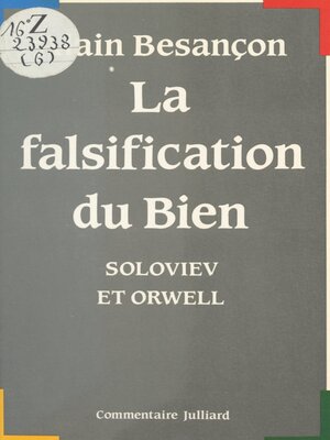cover image of La falsification du bien